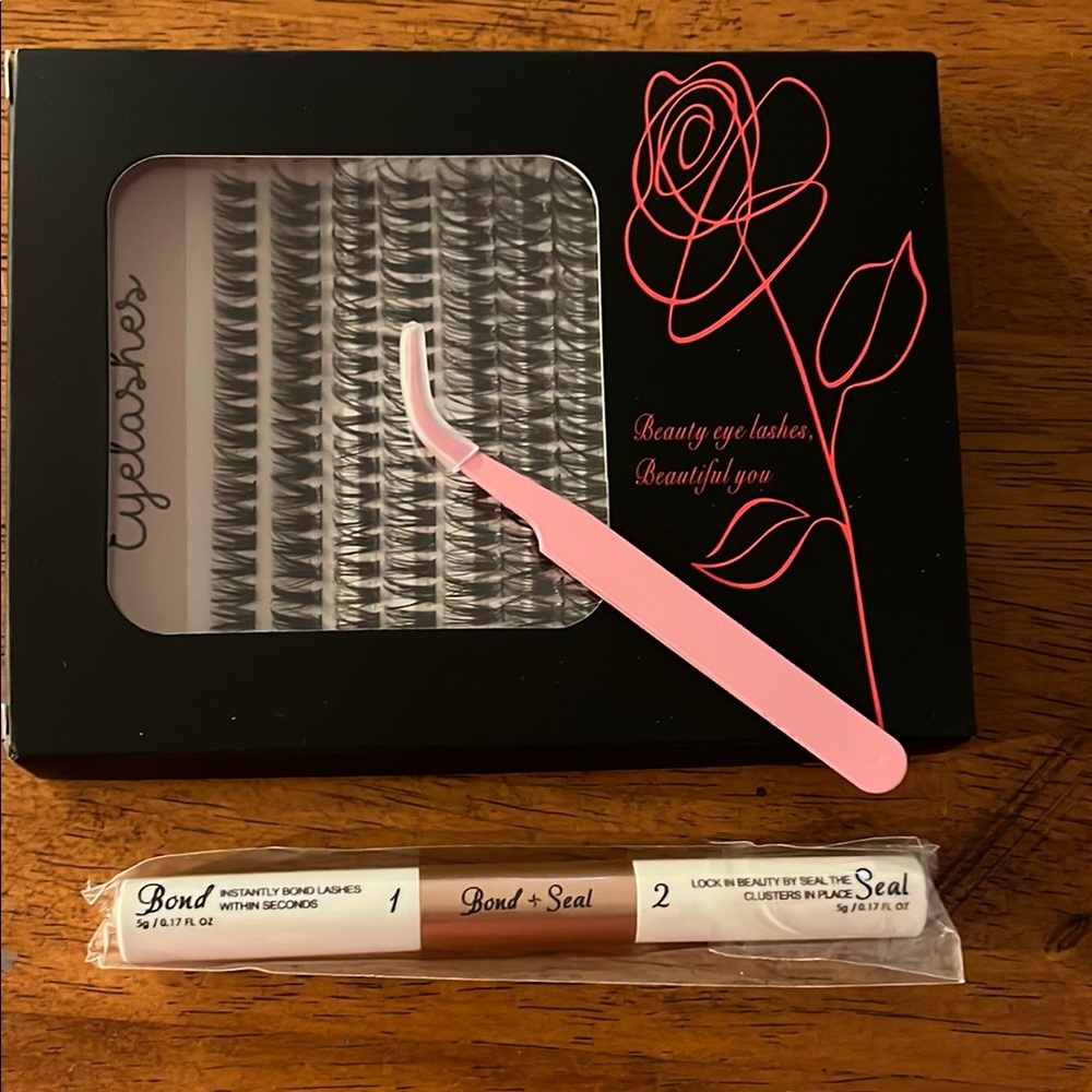 Lash Kit with Pink Applicator